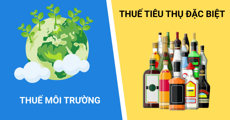 So sánh thuế tiêu thụ đặc biệt và thuế bảo vệ môi trường